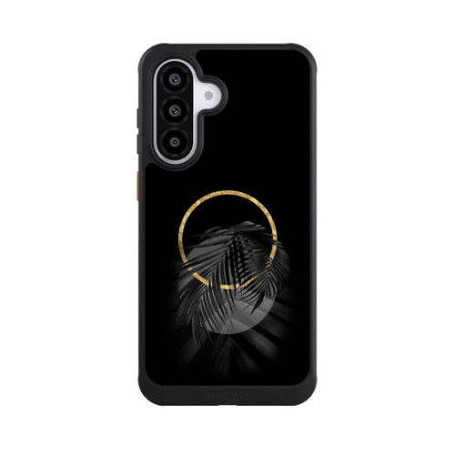Samsung Galaxy A56 5G NIVOcore tropische Blätter schwarz