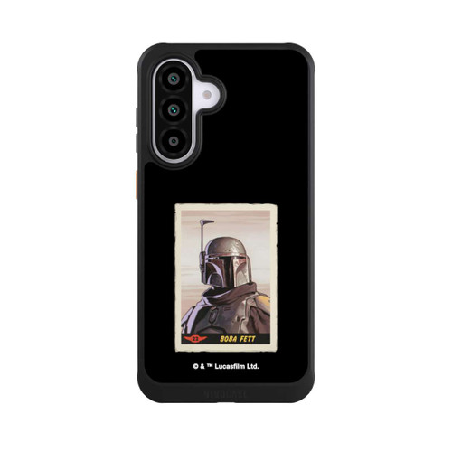 Samsung Galaxy A56 5G NIVOcore Boba Fett Badges Schwarzer Hintergrund