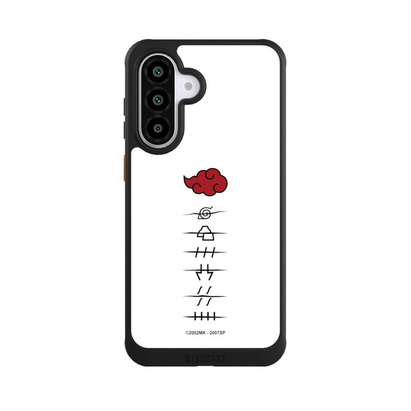 Galaxy A56 5G NIVOcore Akatsuki Mitgliedersymbole Weiß