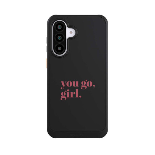 Samsung Galaxy A56 5G NIVOcore You Go Girl Rosa Transparent