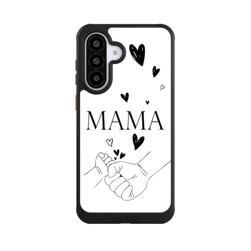Samsung Galaxy A56 5G NIVOcore Muttertag Line Art Hände Schwarz Weiß