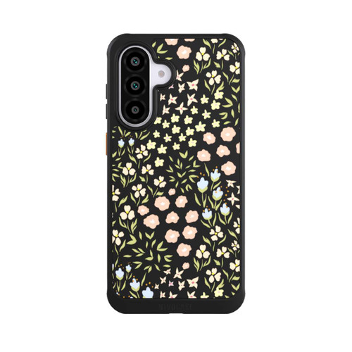Samsung Galaxy A56 5G NIVOcore Blumenmuster Pastell Transparent