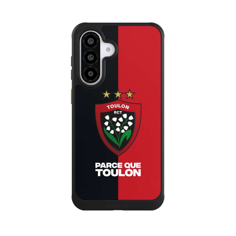 Galaxy A56 5G NIVOcore RCT Logo Rouge Noir