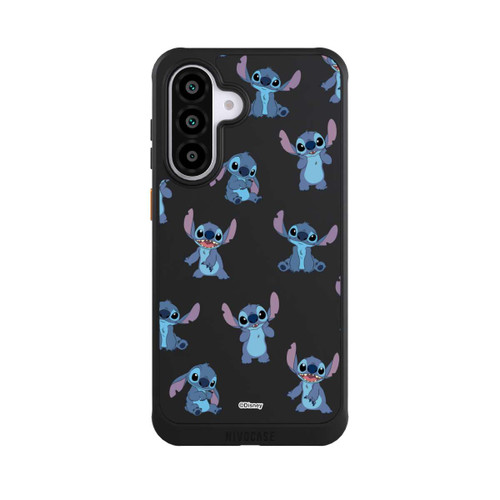 Samsung Galaxy A56 5G NIVOcore Stitch Faces Pattern Transparent