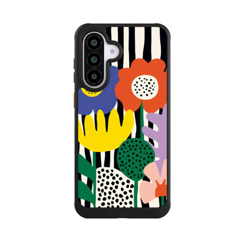 Samsung Galaxy A56 5G NIVOcore Flowers Striped Background