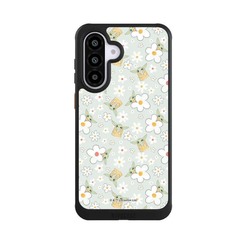 Galaxy A56 5G NIVOcore Baby Yoda Blumen Muster