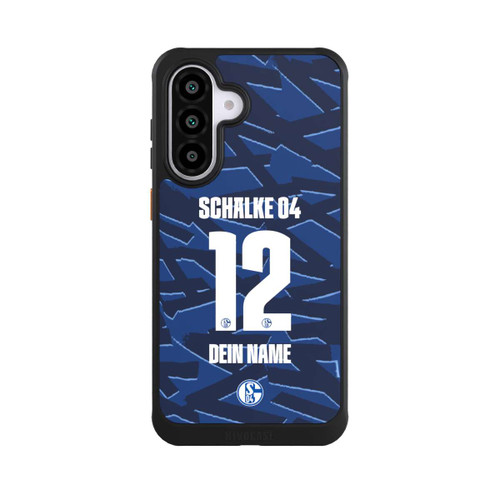 Samsung Galaxy A56 5G NIVOcore Schalke 04 Trikot Personalisierbar 25-26
