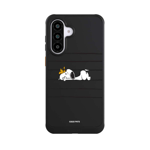 Samsung Galaxy A56 5G NIVOcore Snoopy Woodstock Streifen Peanuts Transparent