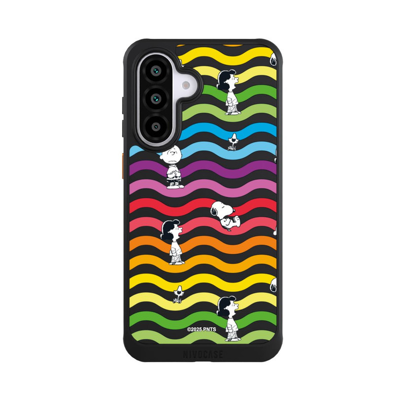 Galaxy A56 5G NIVOcore Snoopy Pattern Rainbow Transparent