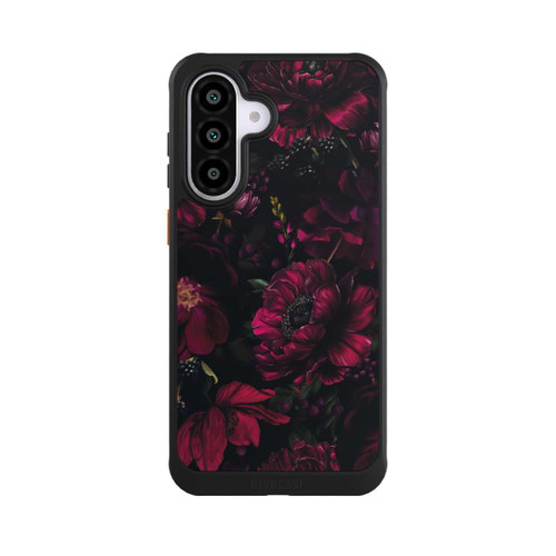 Samsung Galaxy A56 5G NIVOcore Dunkle Rote Blumen Liebe