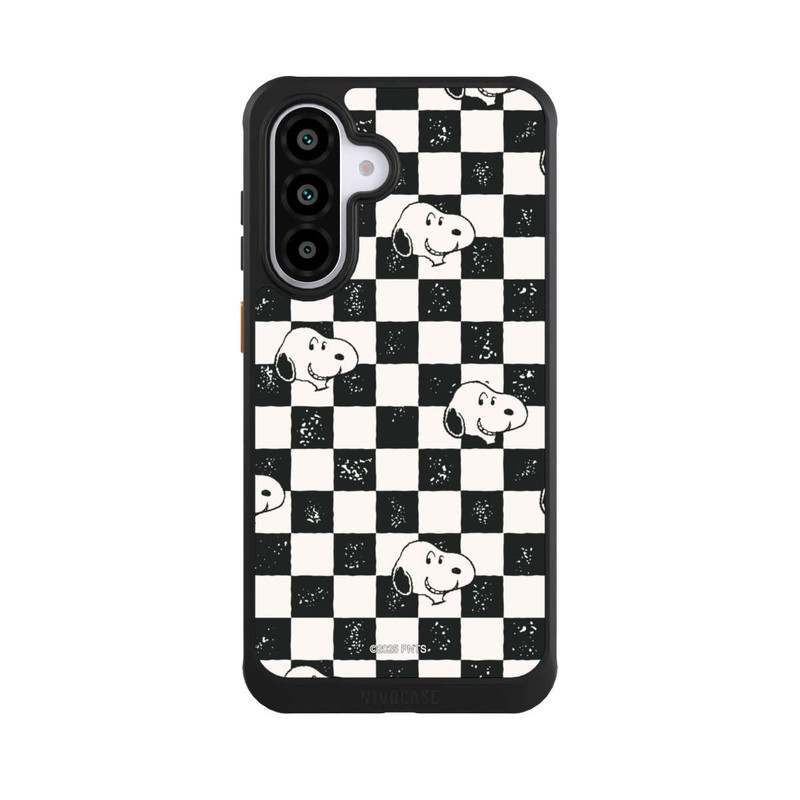 Galaxy A56 5G NIVOcore Snoopy Heads Checked Pattern