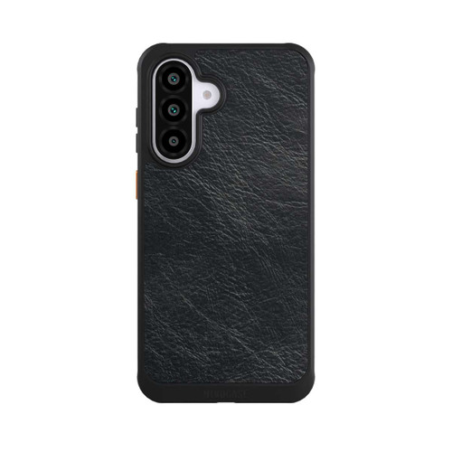 Samsung Galaxy A56 5G NIVOcore Schwarzer Lederlook Hintergrund