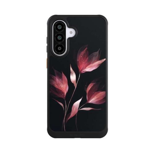 Samsung Galaxy A56 5G NIVOcore Burgunderrote Blume Negativ