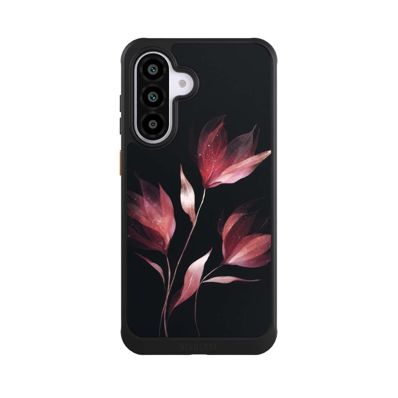 Galaxy A56 5G NIVOcore Burgunderrote Blume Negativ