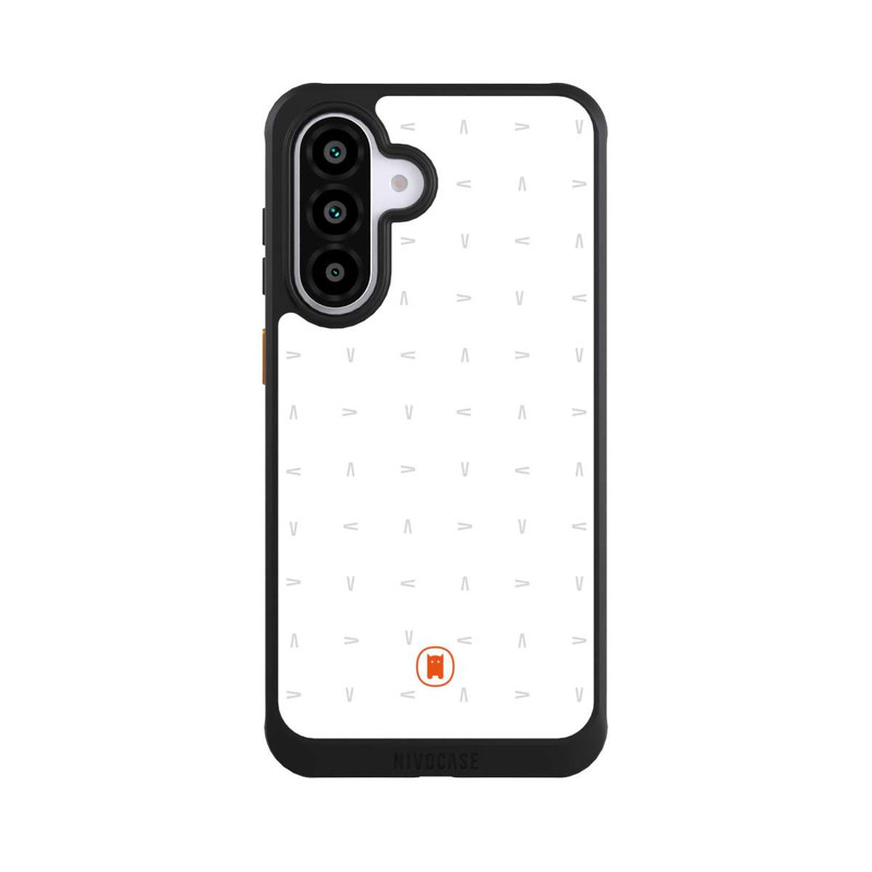 Galaxy A56 5G NIVOcore Nivocase Muster Weiss Grau