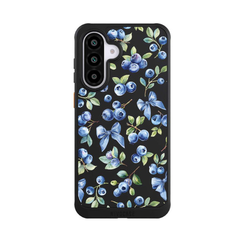 Samsung Galaxy A56 5G NIVOcore Blaubeere Schleifen Transparent mit KI