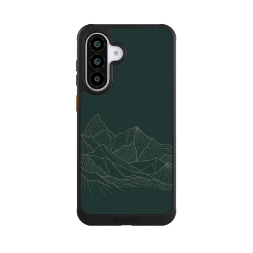 Samsung Galaxy A56 5G NIVOcore Berg Line Art Grün