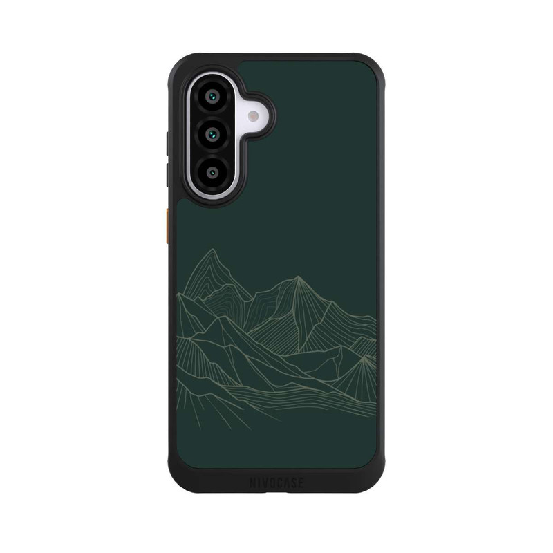 Galaxy A56 5G NIVOcore Berg Line Art Grün