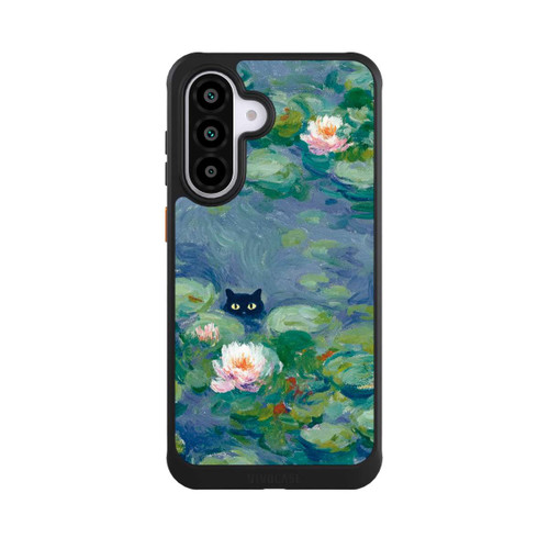 Samsung Galaxy A56 5G NIVOcore Cat in the Pond Monet Painting