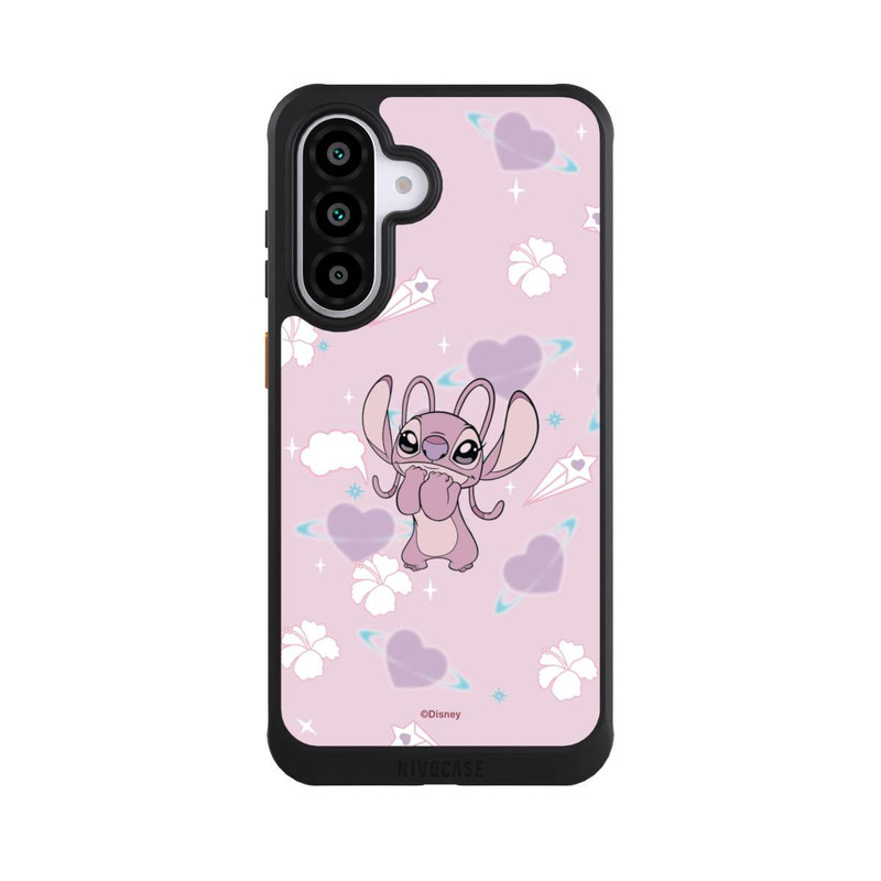 Galaxy A56 5G NIVOcore Disney Classics Lilo & Stitch Angel Cute Pink