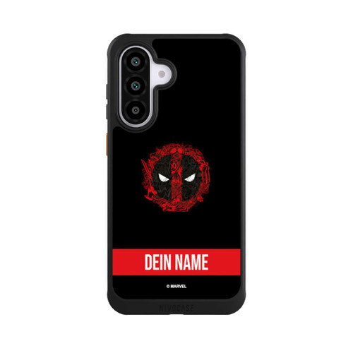 Samsung Galaxy A56 5G NIVOcore Deadpool Logo Personalisierbar