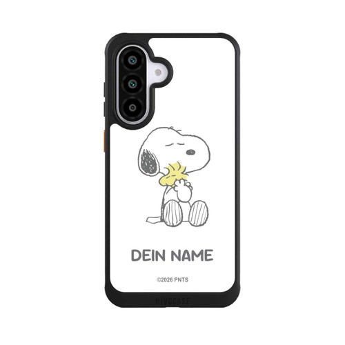 Samsung Galaxy A56 5G NIVOcore Snoopy And Woodstock Cuddling Personalisierbar