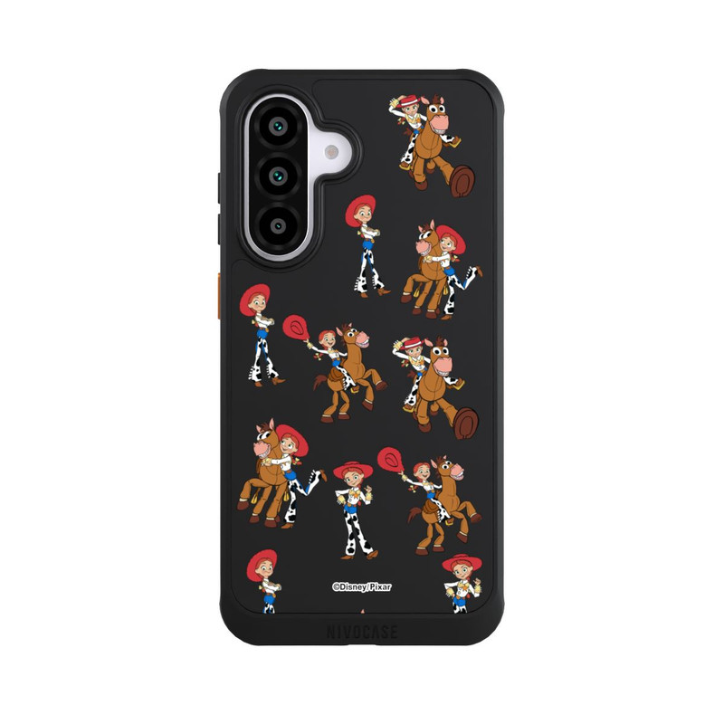 Galaxy A56 5G NIVOcore Toy Story 5 Jessie Cowboy Pattern Transparent