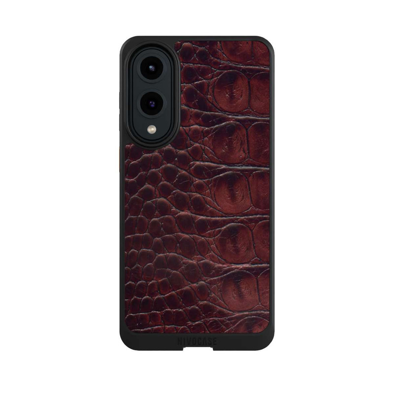 Galaxy S25 Edge NIVOcore Cuir de Crocodile
