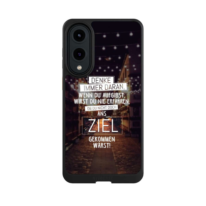Galaxy S25 Edge NIVOcore Ins Ziel Gekommen