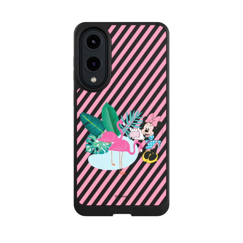 Galaxy S25 Edge NIVOcore Minnie Flamingo Transparent