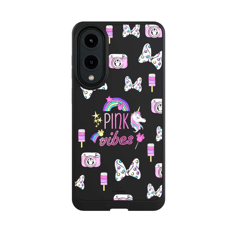 Galaxy S25 Edge NIVOcore Pink Vibes Transparent