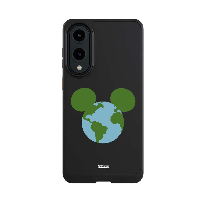 Galaxy S25 Edge NIVOcore Micky Erdkugel Transparent