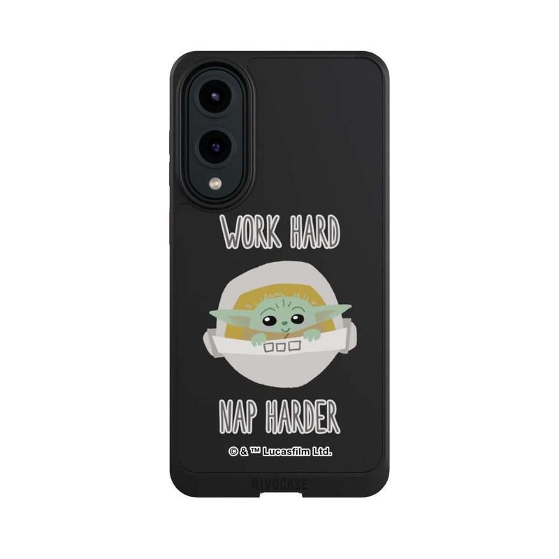 Galaxy S25 Edge NIVOcore The Child Work Hard Nap Harder Transparent