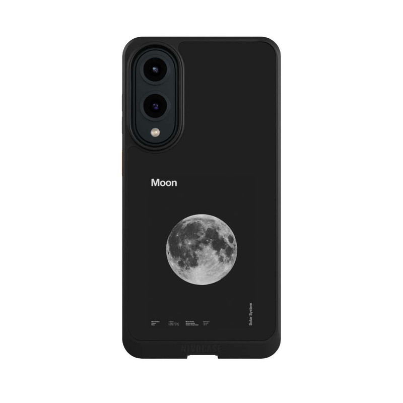 Galaxy S25 Edge NIVOcore Système Solaire Lune