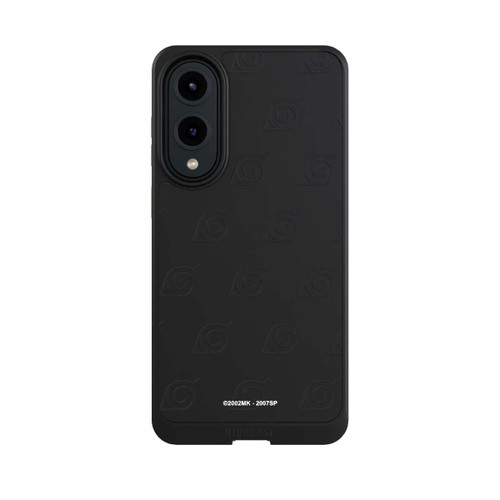 Samsung Galaxy S25 Edge NIVOcore Schwarzes Konoha-Muster Transparent
