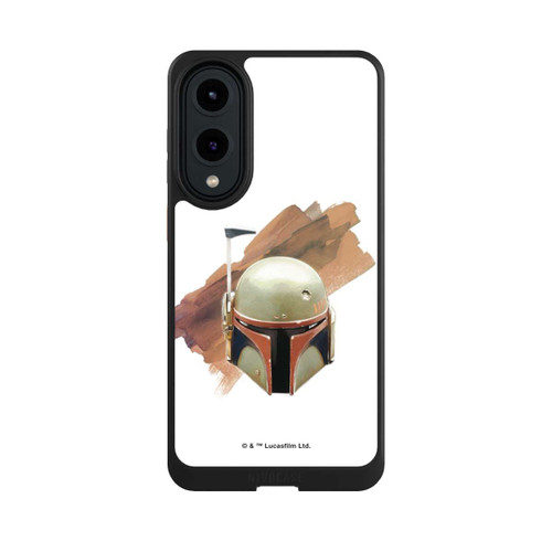 Samsung Galaxy S25 Edge NIVOcore Boba Fett Helm Weiß