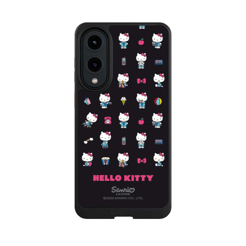 Samsung Galaxy S25 Edge NIVOcore Hello Kitty 90s Schwarz