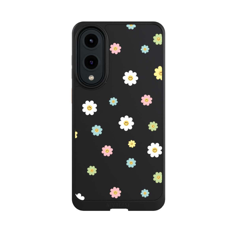 Galaxy S25 Edge NIVOcore Flower Power Small Transparent