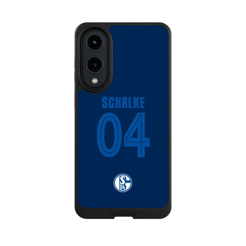 Galaxy S25 Edge NIVOcore Schalke 04 Dunkelblau