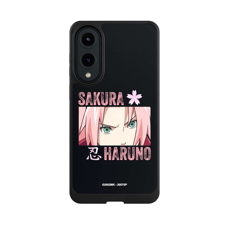 Galaxy S25 Edge NIVOcore Sakura Haruno Gros plan