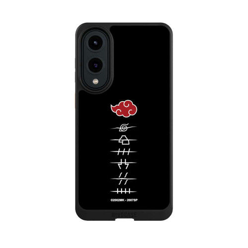 Samsung Galaxy S25 Edge NIVOcore Akatsuki Member Symbols Black