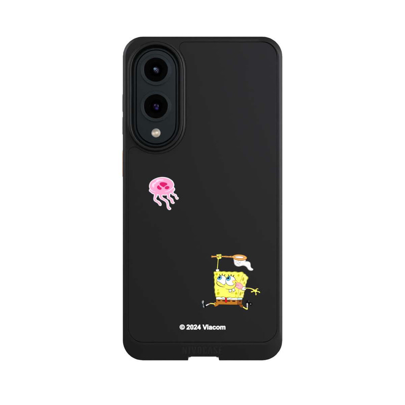 Galaxy S25 Edge NIVOcore Spongebob jagt Quallen