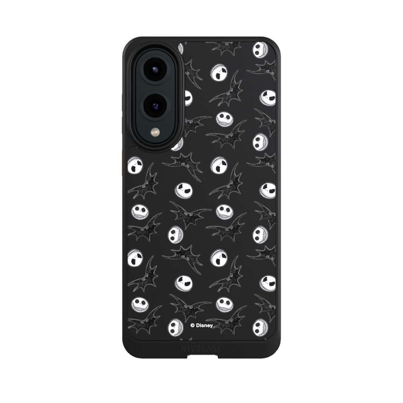 Galaxy S25 Edge NIVOcore Nightmare Before Christmas Pattern Transparent