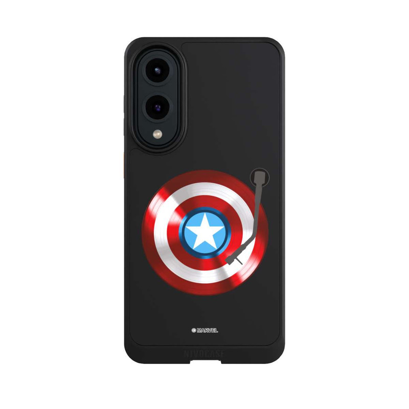 Galaxy S25 Edge NIVOcore Capitan American Shield Marvel