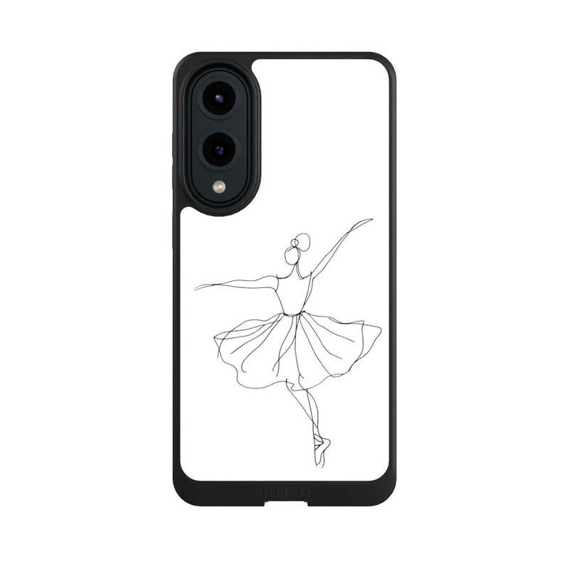 Galaxy S25 Edge NIVOcore Ballerina Illustration