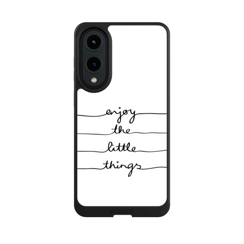 Samsung Galaxy S25 Edge NIVOcore Enjoy The Little Things White