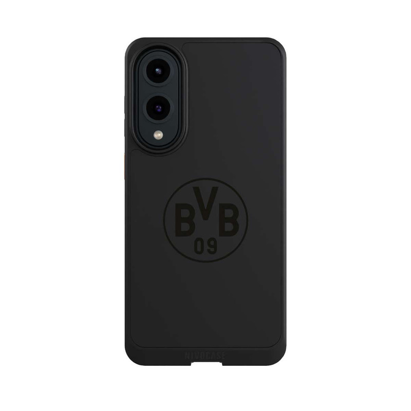 Galaxy S25 Edge NIVOcore BVB Logo Schwarz Transparent