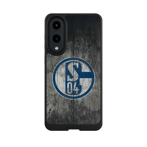 Samsung Galaxy S25 Edge NIVOcore Schalke 04 Holz Look