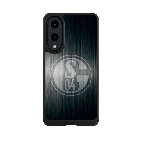 Samsung Galaxy S25 Edge NIVOcore Schalke 04 Metall Look