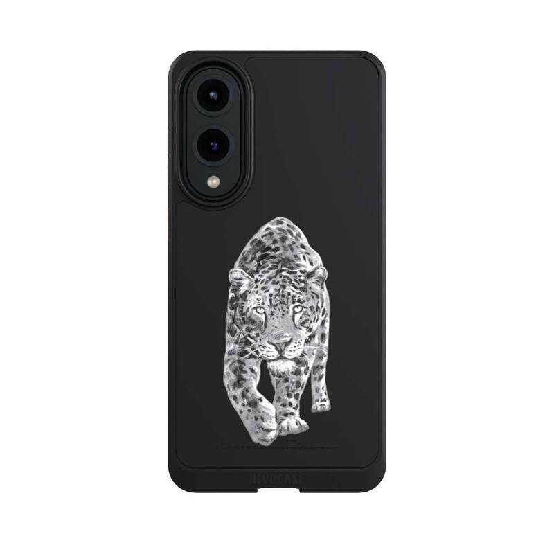 Galaxy S25 Edge NIVOcore Leopard transparent